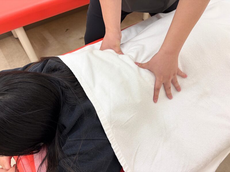 オーダーメイドの整体施術