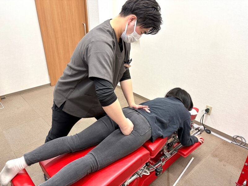 特殊ベッドによる骨格矯正
